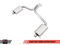 AWE Tuning Mercedes-Benz W205 C300 Touring Edition Exhaust - Mammoth Racing -