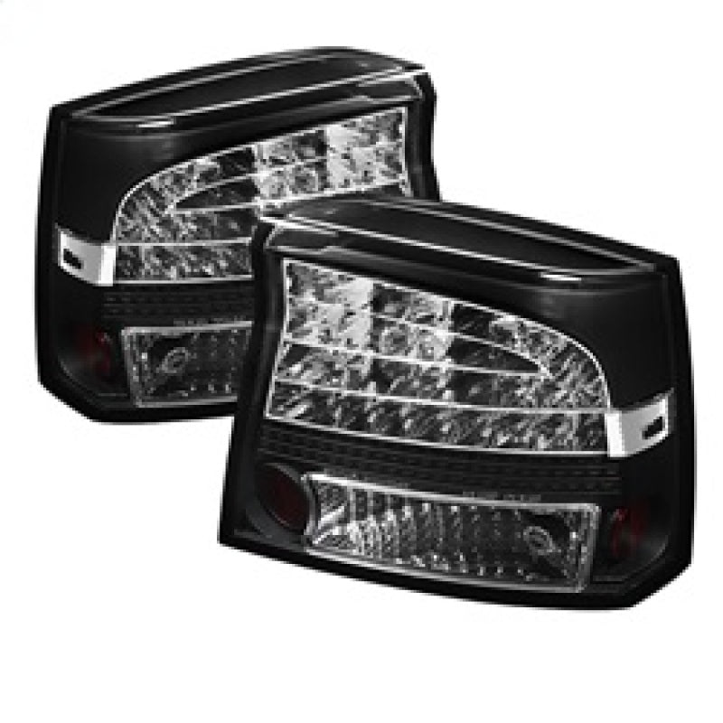Spyder Dodge Charger 09-10 LED Tail Lights Black ALT-YD-DCH09-LED-BK - Mammoth Racing -
