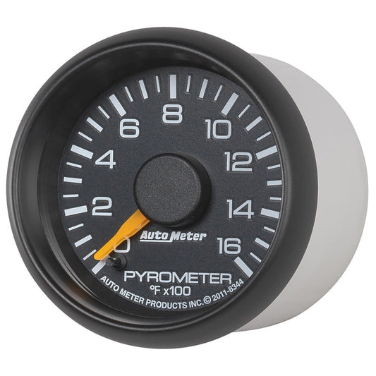 Autometer Factory Match GM 2-1/16in 1600 Degree Electric Pyrometer (egt) Gauge