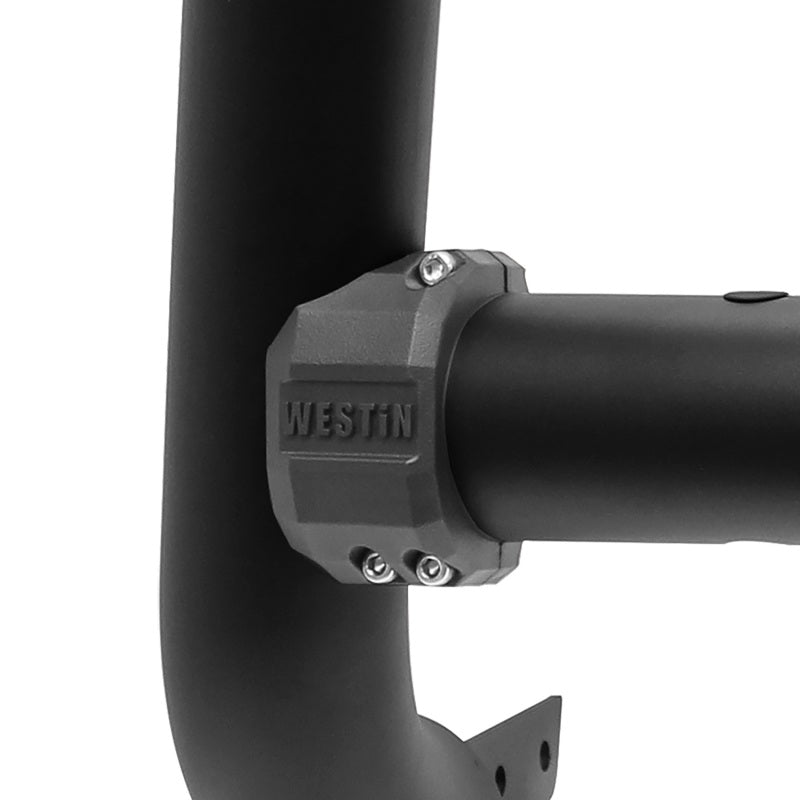 Westin 2014-2015 Chevrolet Silverado 1500 Contour 3.5in Bull Bar - Textured Black - Mammoth Racing -