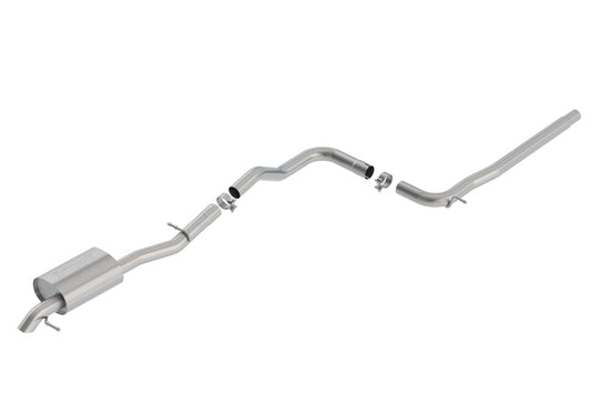 Borla 2019 Volkswagen Jetta 1.4L 2.5in Pipe Dia 2.5in Tip Turn Down Pipe S Type Catback Exhaust - My Store
