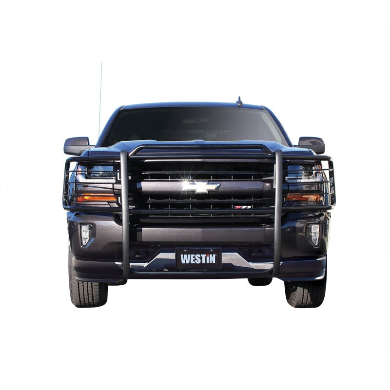 Westin 2016-2018 Chevrolet Silverado 1500 Sportsman Grille Guard - Black - Mammoth Racing -