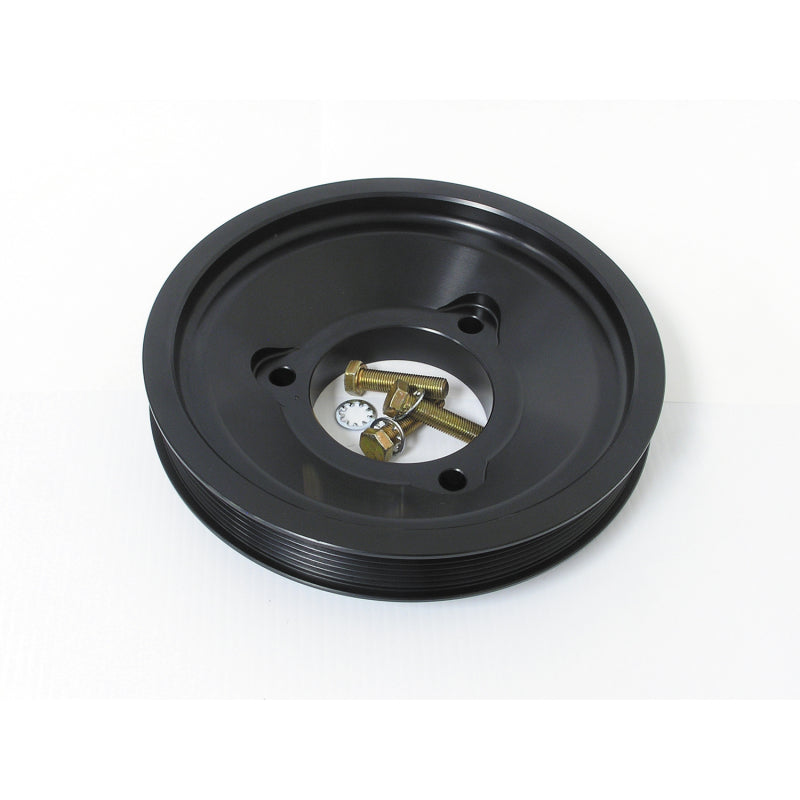 Fluidampr Ford 6.0L Powerstroke 8in Duel Belt 5 and 7 Rib Pulley For Alternator - Mammoth Racing -