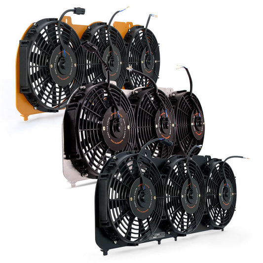 Mishimoto 89-01 Jeep Cherokee XJ 4.0L Performance Aluminum Fan Shroud w/ Controller - Mammoth Racing -