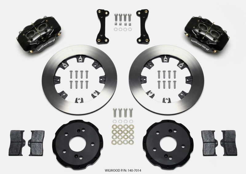 Wilwood Forged Dynalite Front Hat Kit 12.19in 02-06 Acura Rsx-5 Lug - My Store