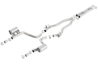 Borla 15-16 Dodge Challenger Hellcat 6.2L V8 ATAK w/ Valve Simulator CB Exhaust Factory Valance - My Store