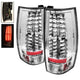 Spyder Chevy Suburban/GMC Yukon/Yukon Denali 07-14 LED Tail Lights Chrm ALT-YD-CSUB07-LED-C - Mammoth Racing -