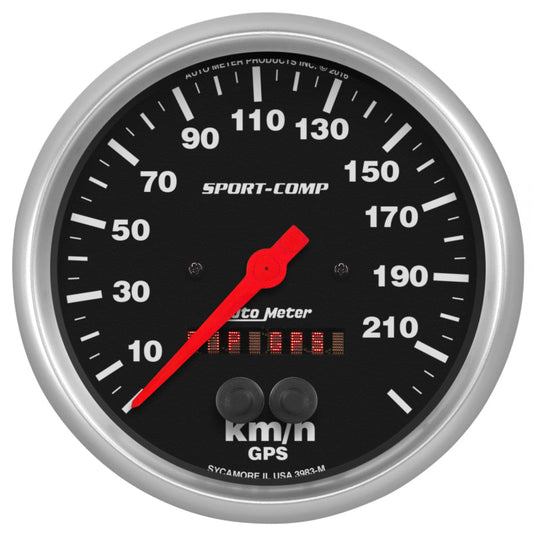 Autometer Sport-Comp GPS Speedometer 5in 225kmh - My Store