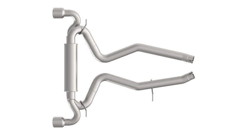 Kooks 2020 Toyota Supra 3in SS Axle Back Exhaust w/Polished Tips - Mammoth Racing -