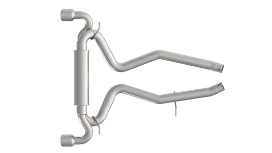 Kooks 2020 Toyota Supra 3in SS Axle Back Exhaust w/Polished Tips - Mammoth Racing -