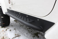 Fishbone Offroad 97-06 Jeep Wrangler TJ Steel Rock Slider - Black Textured Powdercoat - My Store