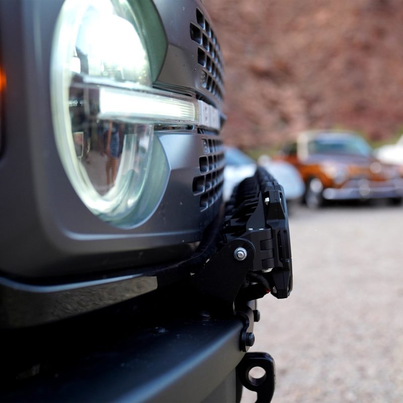 KC HiLiTES 21+ Ford Bronco 39in. Gravity LED Pro6 Light Bar Kit Front Bumper - Mammoth Racing -