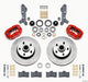 Wilwood Forged Dynalite-M Front Kit 11.30in 1 PC Rotor&Hub Red 60-68 Ford / Mercury Full Size - My Store