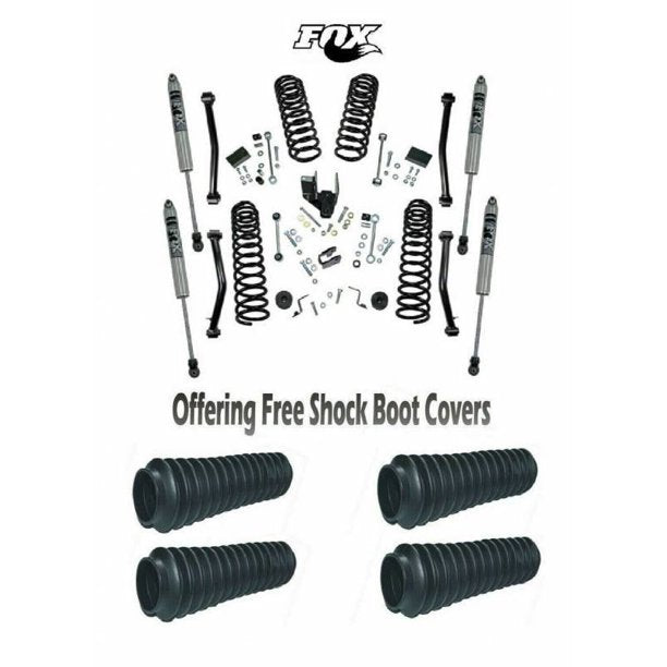 Superlift 18-20 Jeep Wrangler JL Component Box - 2.5 Lift Kit 2-4 Door - Spacer Kit w/ Shocks - Mammoth Racing -