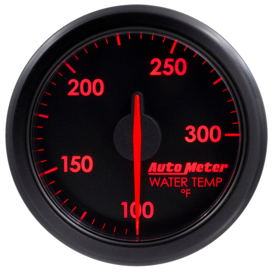 Autometer Airdrive 2-1/6in Water Temperature Gauge 100-300 Degrees F - Black - My Store