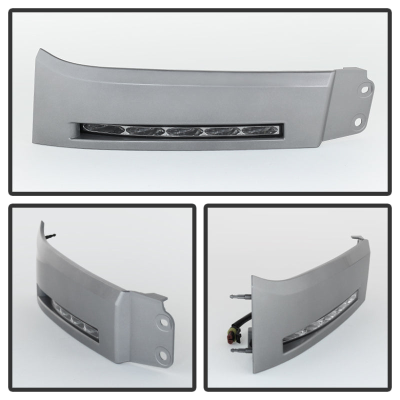 Spyder Toyota Tundra 07-13 Daytime LED Running Lights wo/switch Silver FL-DRL-TTU07-SIL - Mammoth Racing -