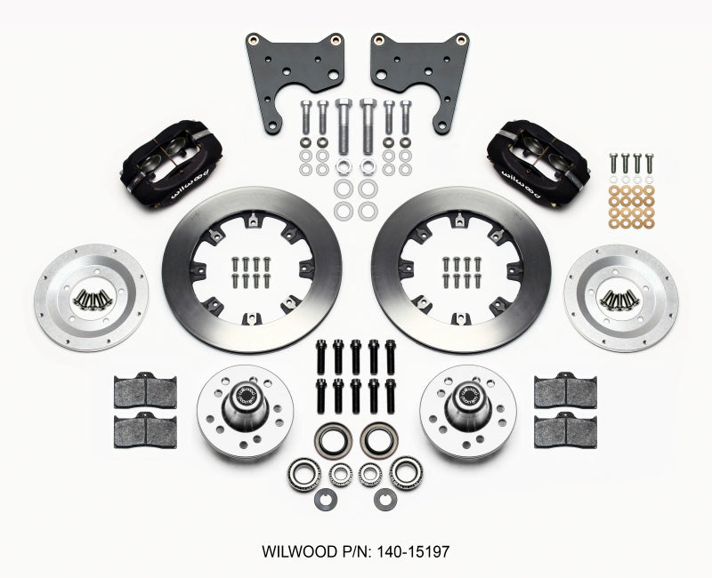 Wilwood Forged Dynalite Front Kit 12.19in 65-72 CDP C Body -Drum - My Store