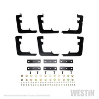 Westin 19 Ram 1500 Quad/Crew Cab (Ex. Classic) Premier Oval Nerf Step Bar Mount Kit - Black - Mammoth Racing -