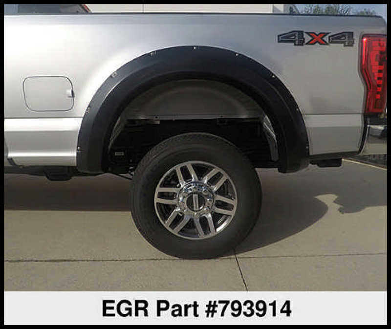 EGR 2017 Ford Super Duty Bolt-On Look Fender Flares - Set - Mammoth Racing -