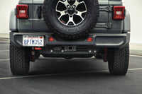 DV8 Offroad 20-22 Jeep Wrangler JL (3.0L Diesel) Rear Diff Skid Plate for Dana 44 - Mammoth Racing -