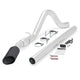 Banks Power 08-10 Ford 6.4 ECSB/CCSB (SWB) Monster Exhaust System - SS Single Exhaust w/ Black Tip - Mammoth Racing -