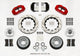 Wilwood Narrow Superlite 6R Front Hub Kit 14.00in Drill Red Magnum Force Drop Spindle - My Store
