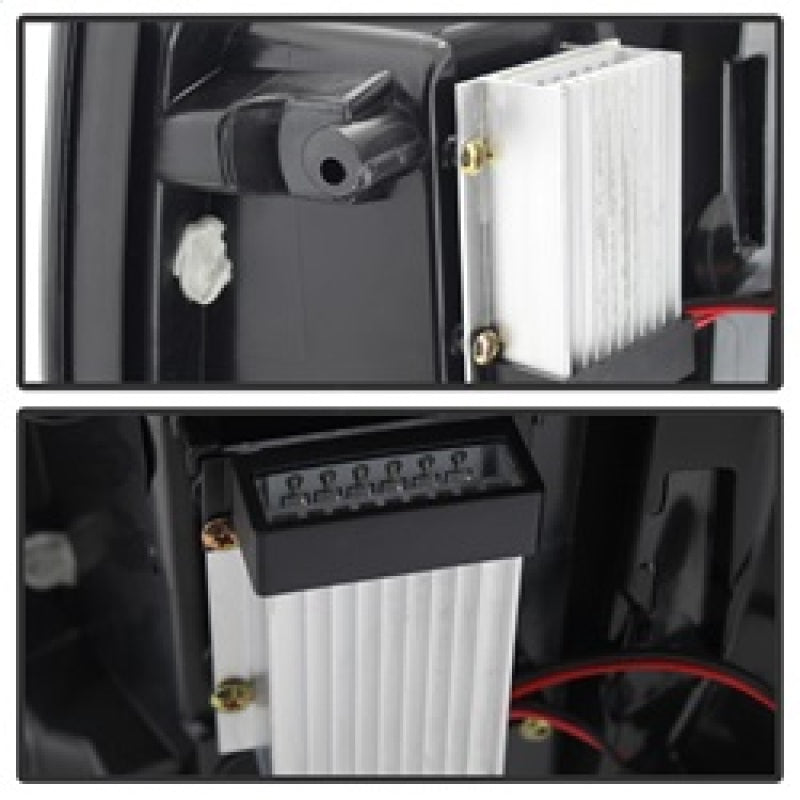Spyder Ford F150 09-14 LED Tail Lights Black Smoke ALT-YD-FF15009-LED-BSM - Mammoth Racing -