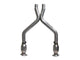 BBK 11-14 Mustang 3.7 V6 Short Mid X Pipe With Catalytic Converters 2-1/2 For BBK Long Tube Headers - Mammoth Racing -