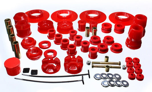 Energy Suspension 01-05 Chrysler PT Cruiser FWD Red Hyper-flex Master Bushing Set - My Store