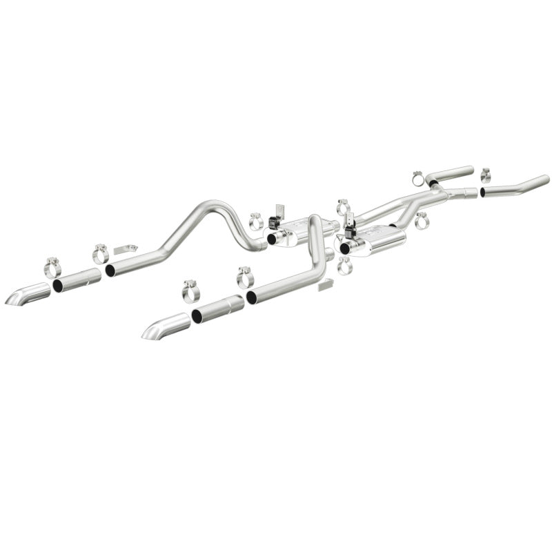 MagnaFlow Sys C/B 64-66 Ford Mustang 2.5inch - Mammoth Racing -