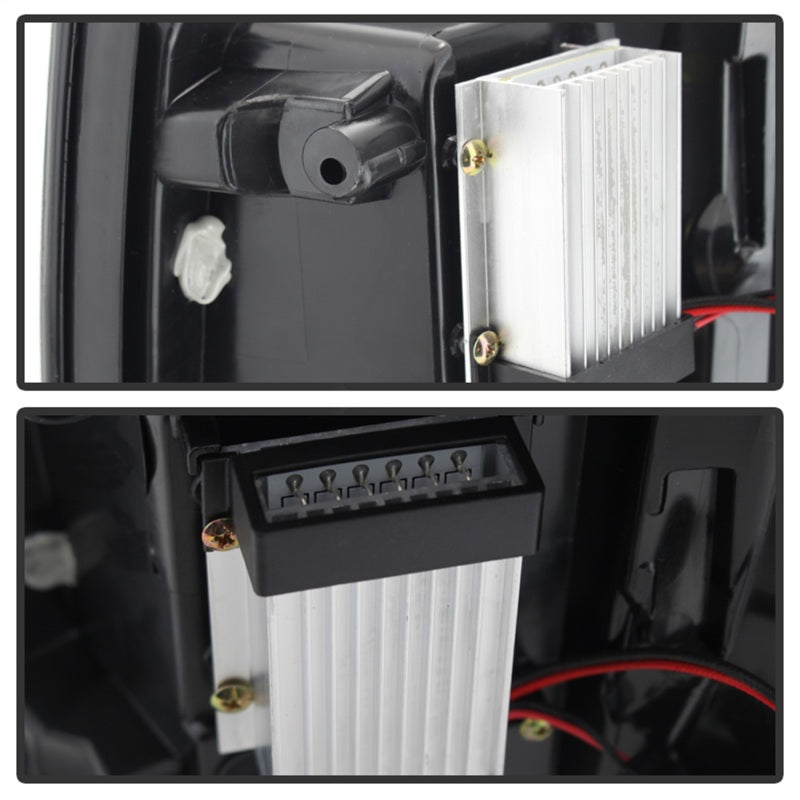 Spyder Ford F150 09-14 LED Tail Lights Black ALT-YD-FF15009-LED-BK - Mammoth Racing -