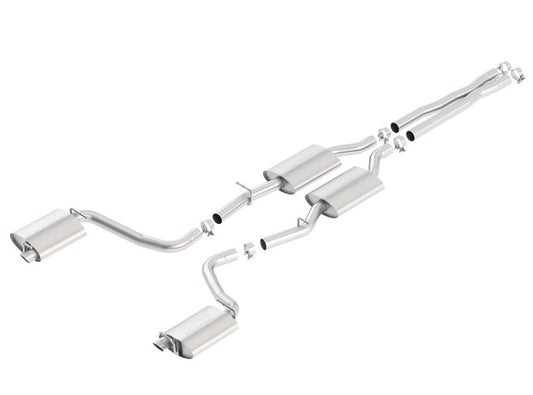 Borla 15-16 Dodge Charger R/T 5.7L No Tip Use Factory Valence Single Split Rear Exit S-Type Exhaust - My Store