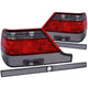 ANZO 1995-1999 Mercedes Benz S Class W140 Taillights Red/Smoke - My Store