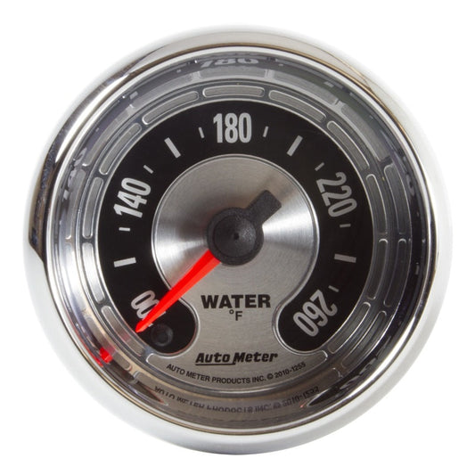 Autometer American Muscle 52mm Full Sweep Electric 100-260 Deg F Water Temperature Gauge - My Store