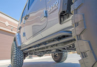 N-Fab RKR Rails 2018 Jeep Wrangler JL 4 Door FL- Tex. Black - 1.75in - Mammoth Racing -
