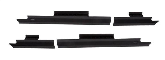 Bushwacker 2018 Jeep Wrangler Unlimited 4-Door Trail Armor Rocker Panel and Sill Plate Cover - Black - Mammoth Racing -