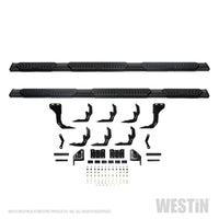 Westin 2019 Chevrolet Silverado/Sierra 1500 Crew Cab (5.5ft) R5 Modular Nerf Step Bars - Black - Mammoth Racing -