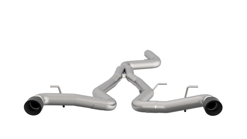 Kooks 2020 Toyota Supra 3.5in x 3in SS Muffler Delete Catback Exhaust w/Black Tips - Mammoth Racing -