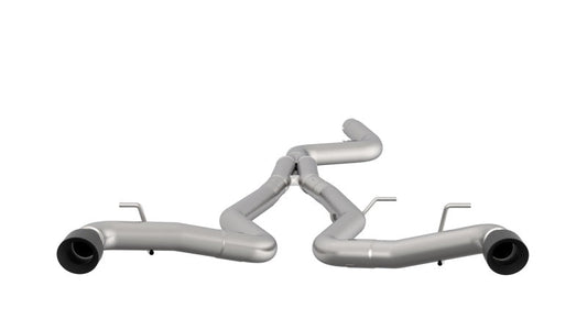 Kooks 2020 Toyota Supra 3.5in x 3in SS Muffler Delete Catback Exhaust w/Black Tips - Mammoth Racing -