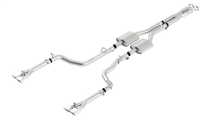 Borla 11 Dodge Challenger SRT8 Coupe AT/MT 5/6spd 6.4L 8cyl ATAK SS Catback Exhaust - My Store