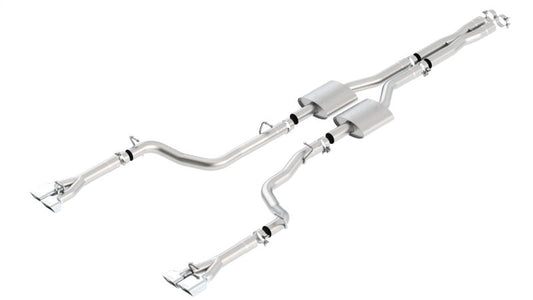 Borla 11 Dodge Challenger SRT8 Coupe AT/MT 5/6spd 6.4L 8cyl ATAK SS Catback Exhaust - My Store