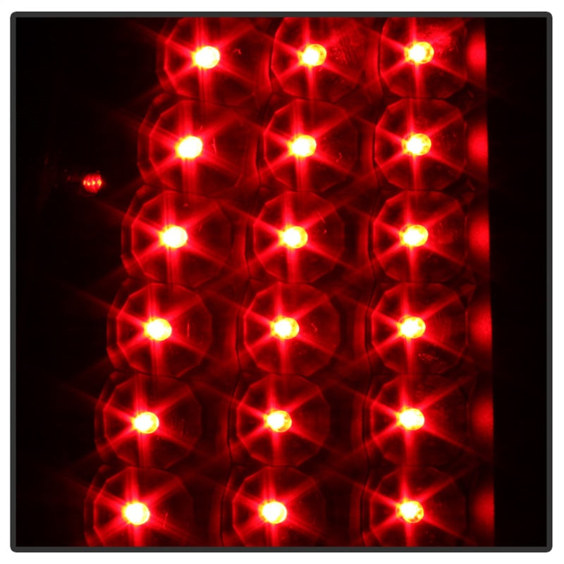 Xtune Chevy Silverado 1500/2500/3500 99-02 LED Tail Lights Black ALT-ON-CS99-LED-BK - Mammoth Racing -