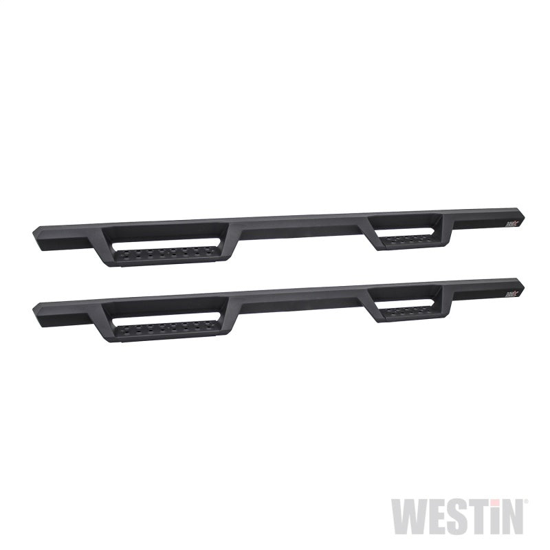 Westin/HDX 16-18 Nissan Titan XD Crew / 17-18 Titan Crew Cab Drop Nerf Step Bars - Textured Black - Mammoth Racing -