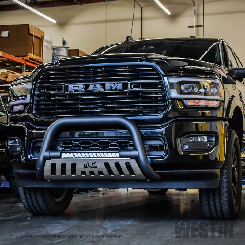 Westin 19-20 Ram 2500/3500 Ultimate LED Bull Bar - Textured Black - Mammoth Racing -
