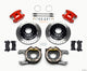 Wilwood D154 P/S P-B Kit Drilled-Red Jeep Dana 35 2.56 Off 5-lug w/ lines - Mammoth Racing -