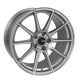 Enkei TS10 18x8.5 5x114.3 25mm Offset 72.6mm Bore Grey Wheel - Mammoth Racing -