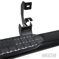 Westin 19-21 Chevrolet Silverado Crew Cab PRO TRAXX 6 Oval Nerf Step Bars - Black - Mammoth Racing -
