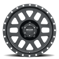 Method Mr306 Mesh 17x8.5 0mm Offset 5x5.5 108mm CB Matte Black Wheel - Mammoth Racing -