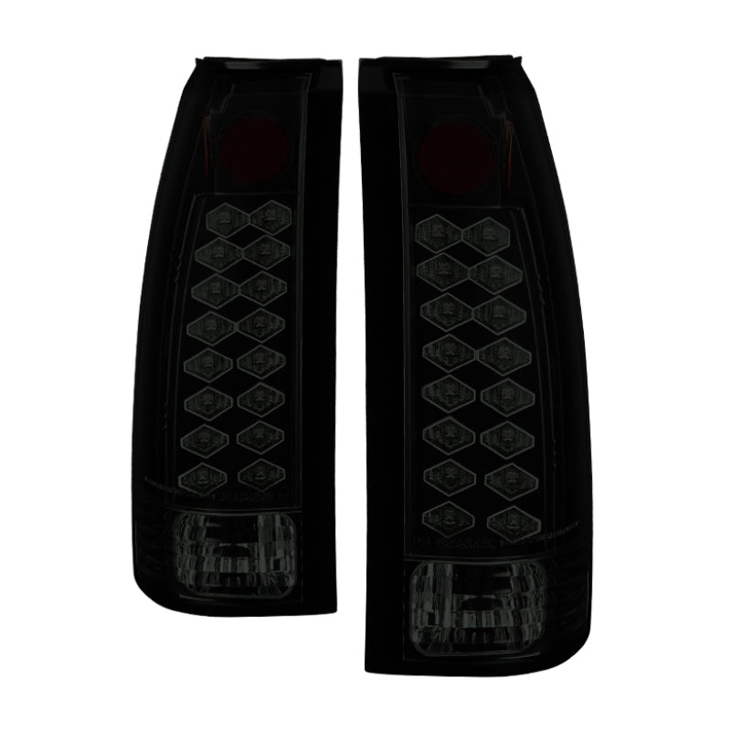 Spyder Chevy C/K Series 1500 88-98/GMC Sierra 88-98 LED Tail Lights Blk Smke ALT-YD-CCK88-LED-BSM - Mammoth Racing -
