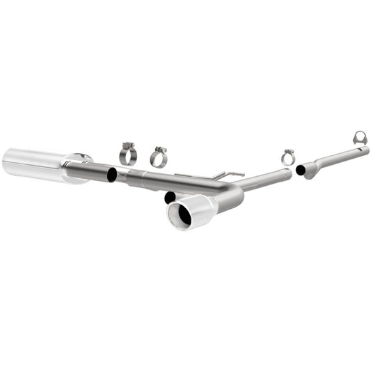 MagnaFlow 13-14 Ford Fusion L4 1.6l Turbo  Stainless Cat Back Performance Exhaust - Mammoth Racing -